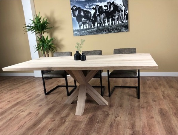 Eiken tafel Rix - Afbeelding 2