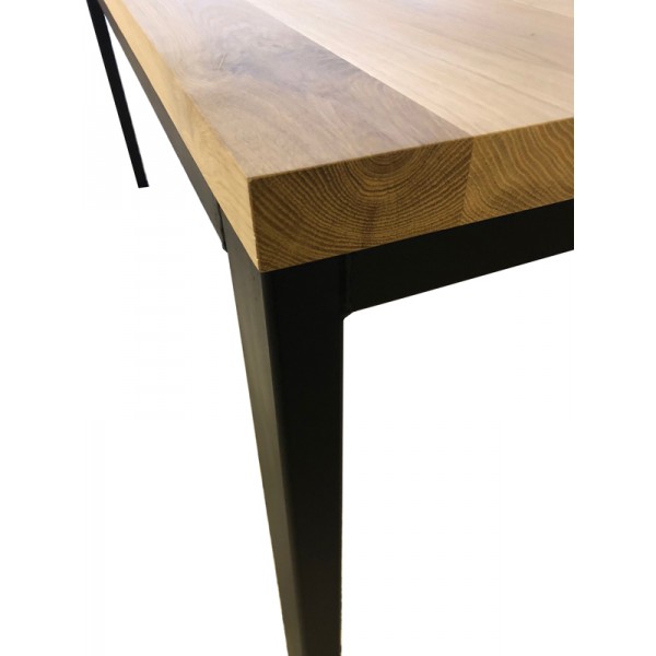 Eiken tafel Rolium - Afbeelding 3