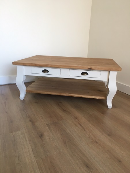Eiken Salontafel Roxanne - Afbeelding 2