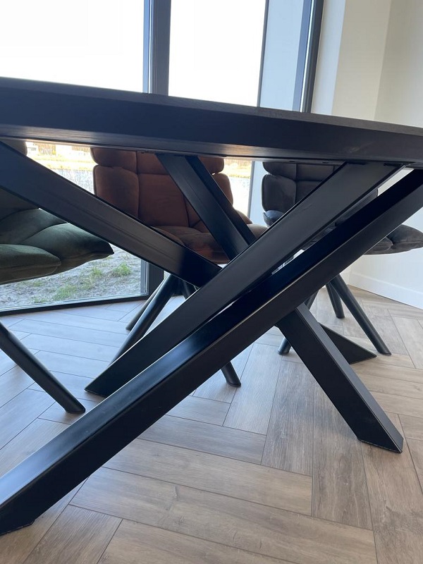 Eiken ovale tafel Sharon - Afbeelding 8