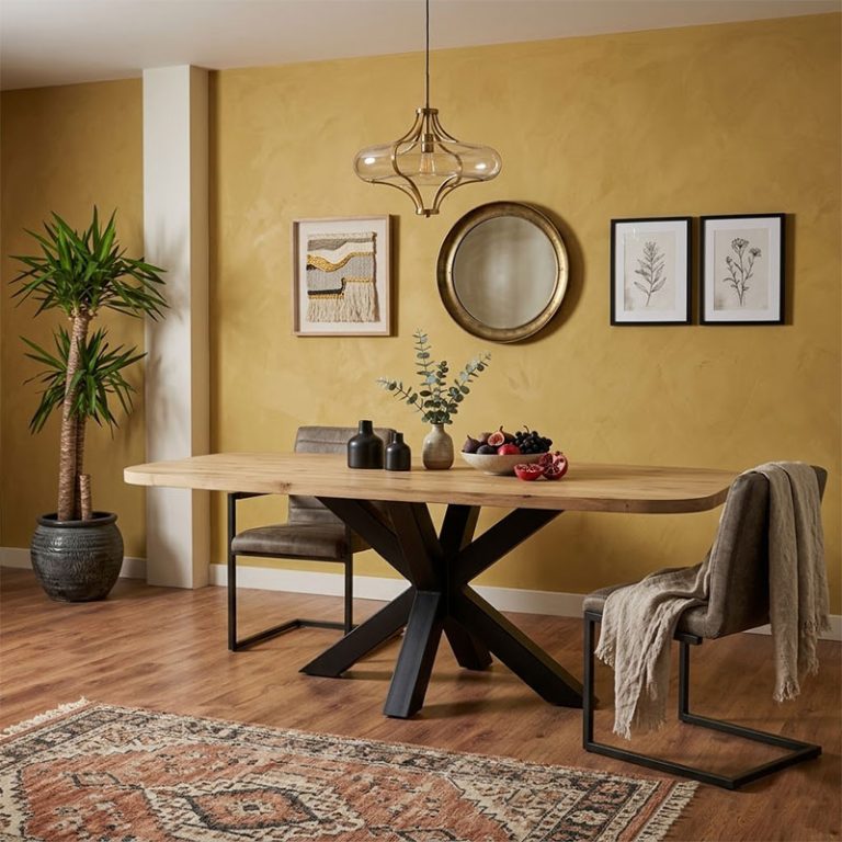 Eiken tafel Simon