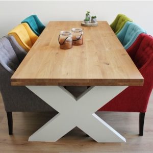 Eiken tafel Simone
