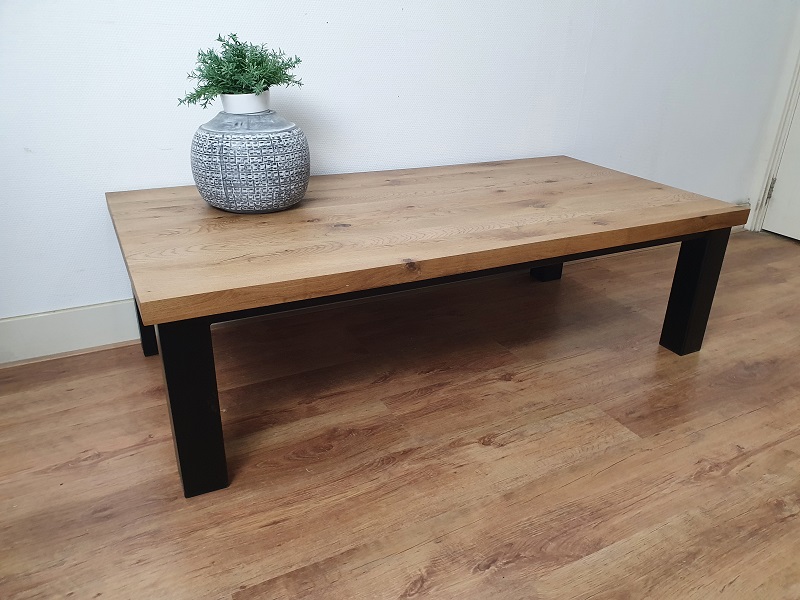 Eiken Salontafel Soof - Afbeelding 2