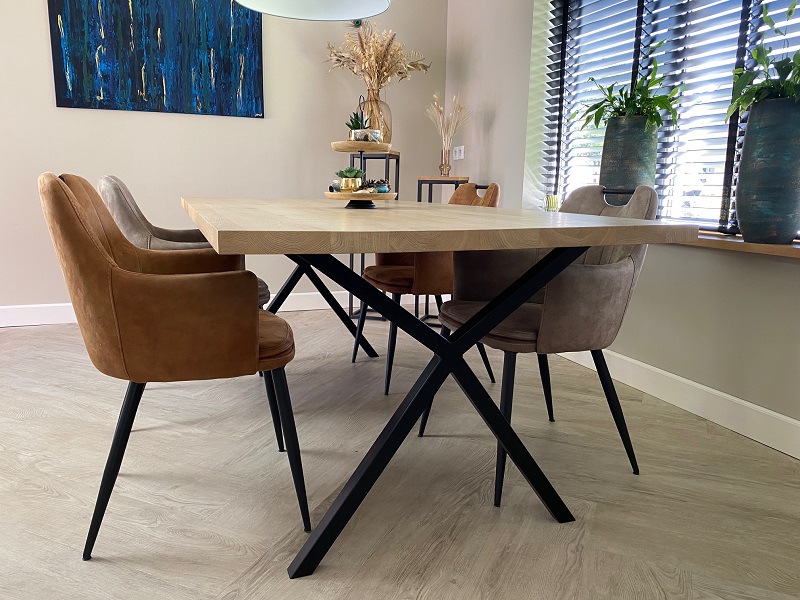 Eiken tafel Ster - Afbeelding 3