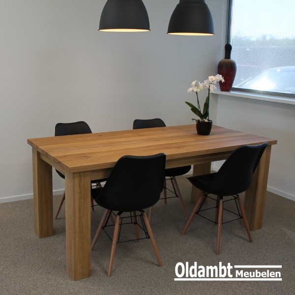 Eiken tafel Sydney - Afbeelding 4