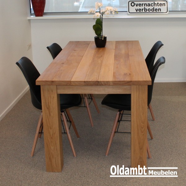 Eiken tafel Sydney - Afbeelding 5