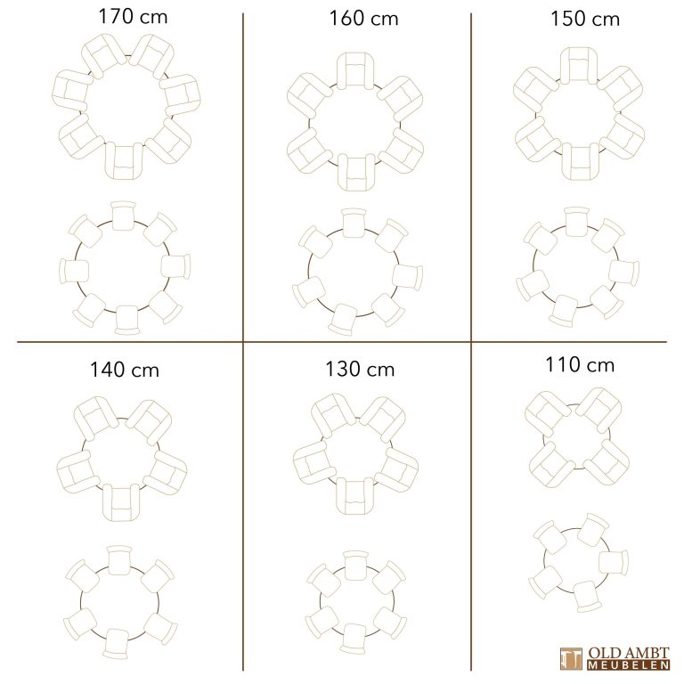 Eiken tafel Karel - Afbeelding 11