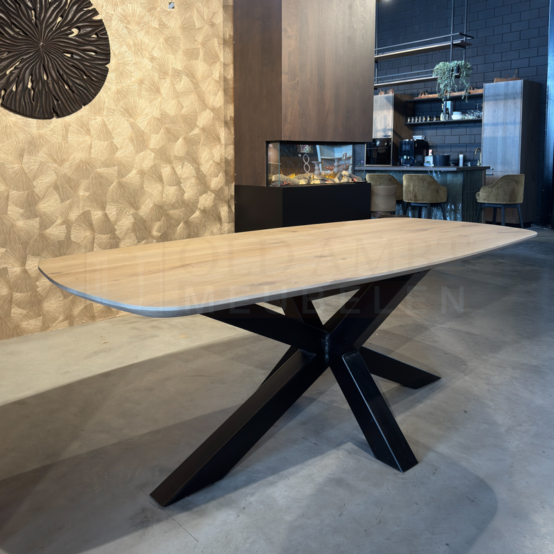 Eiken Deens ovale tafel Theo - Afbeelding 7