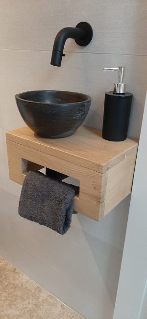 Eiken Toiletmeubel Johanna