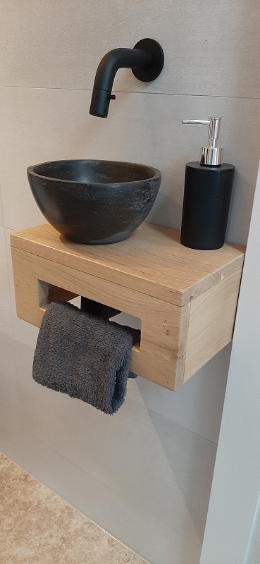 Eiken Toiletmeubel Johanna