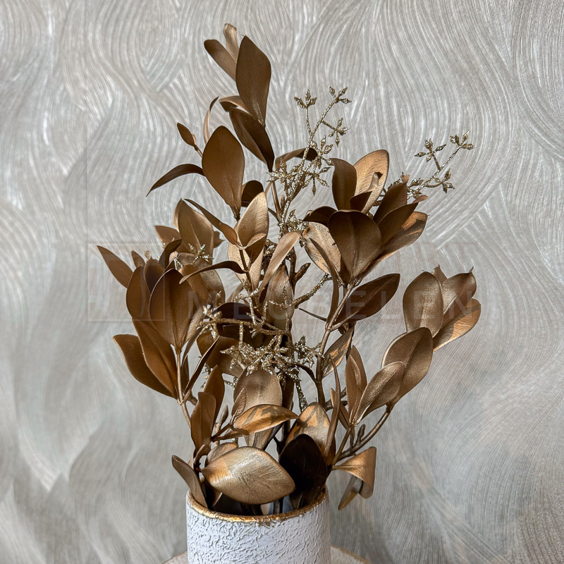 Zijdebloem Magnolia Brons - Afbeelding 3