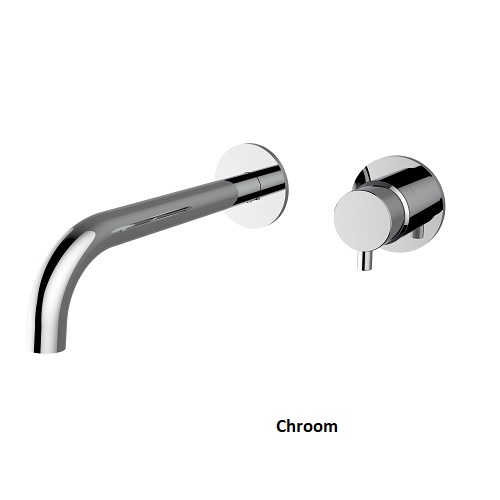 Wandkraan Plieger Napoli met 23.8 cm uitloop - Afbeelding 2