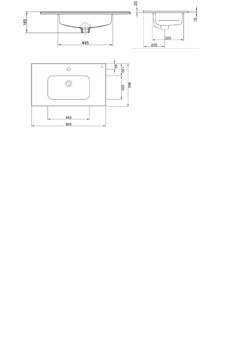 Plieger Kansas Slim wastafel - Afbeelding 5