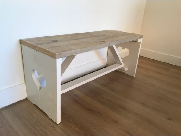 Steigerhouten bank Sven - Afbeelding 3