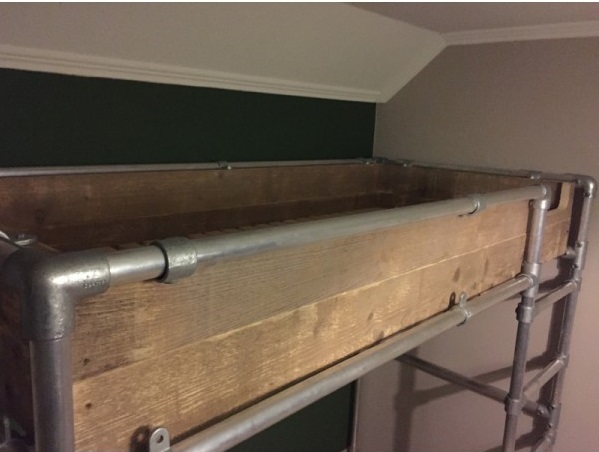 Steigerhouten Hoogslaper Manuel - Afbeelding 3