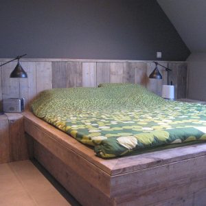 Steigerhouten Bed Markus
