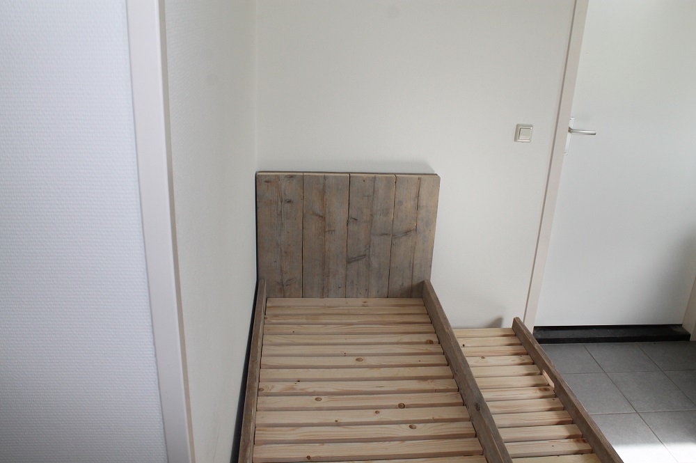 Steigerhouten Bed Nikolas met Extra Bed - Afbeelding 5