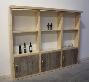 Steigerhouten Kast Alvin