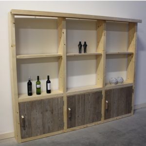 Steigerhouten Kast Alvin