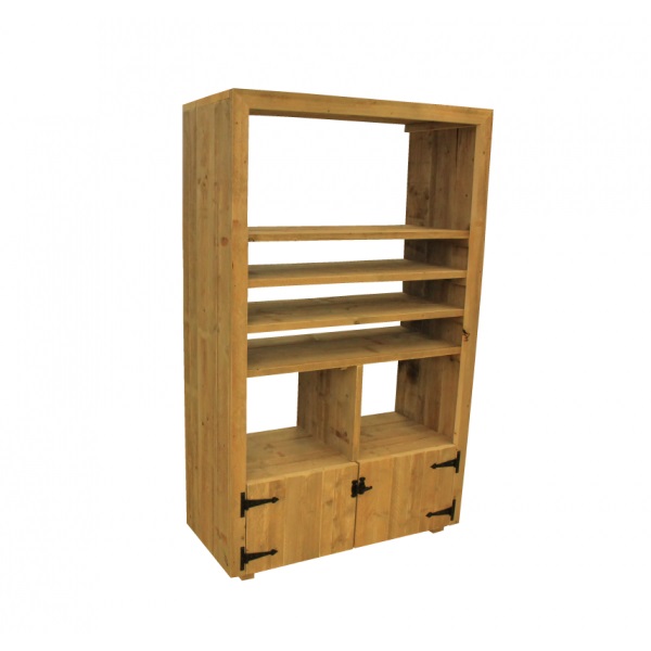 Steigerhouten Boekenkast Arthur - Afbeelding 2