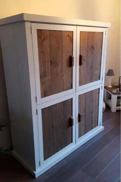 Steigerhouten Buffetkast Bianca - Afbeelding 2