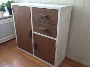 Steigerhouten Kast Britt