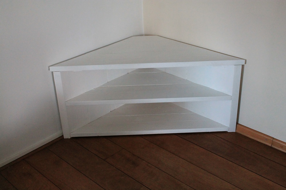 Steigerhouten Hoekkast Carolien - Afbeelding 2