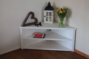 Steigerhouten Hoekkast Carolien