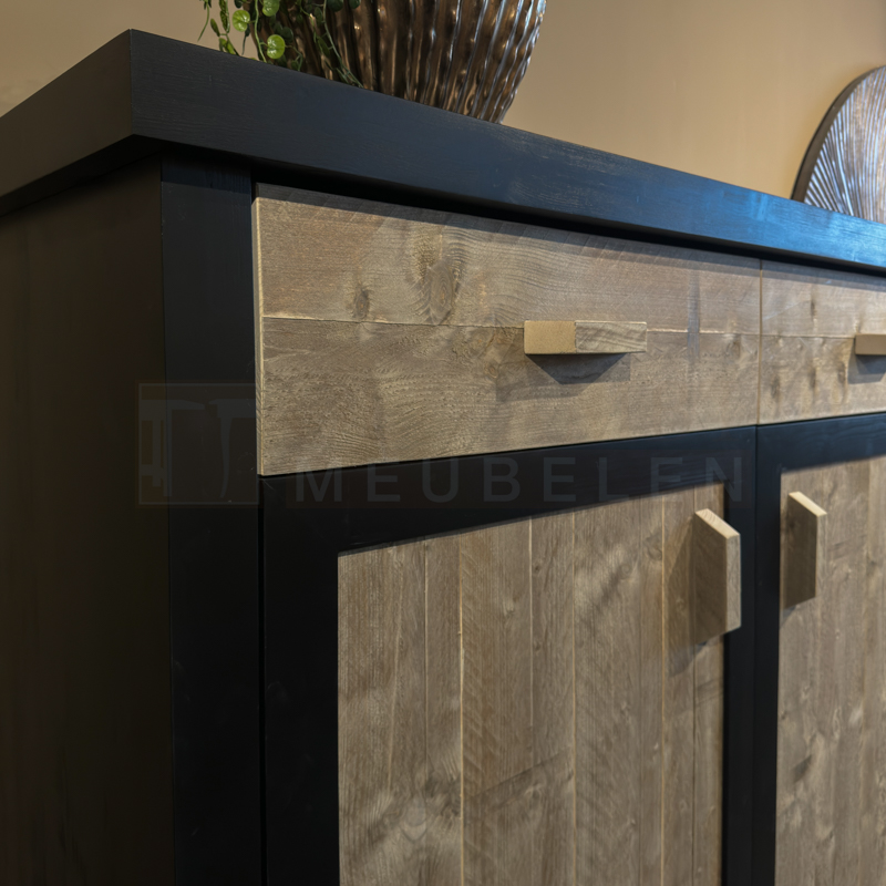 Steigerhouten Buffetkast Fleur - Afbeelding 7