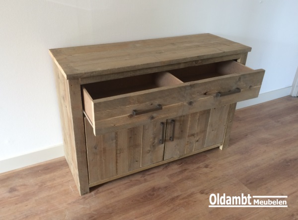 Steigerhouten Dressoirkast Ilse - Afbeelding 2