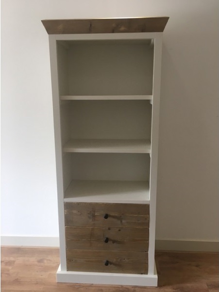 Steigerhouten Boekenkast Josh - Afbeelding 2