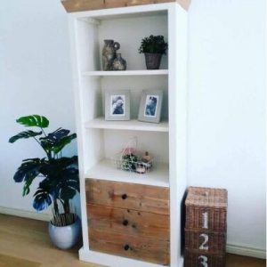 Steigerhouten Boekenkast Josh