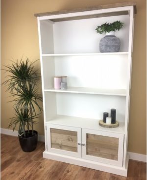 Steigerhouten Boekenkast Lisalotte