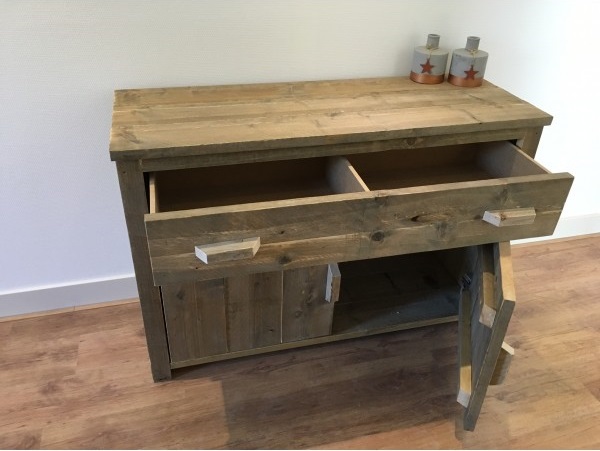 Steigerhouten Dressoirkast Manon - Afbeelding 2