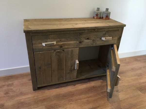 Steigerhouten Dressoirkast Manon - Afbeelding 4