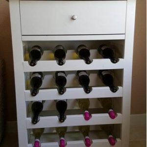 Steigerhouten Wijnrek Marjon