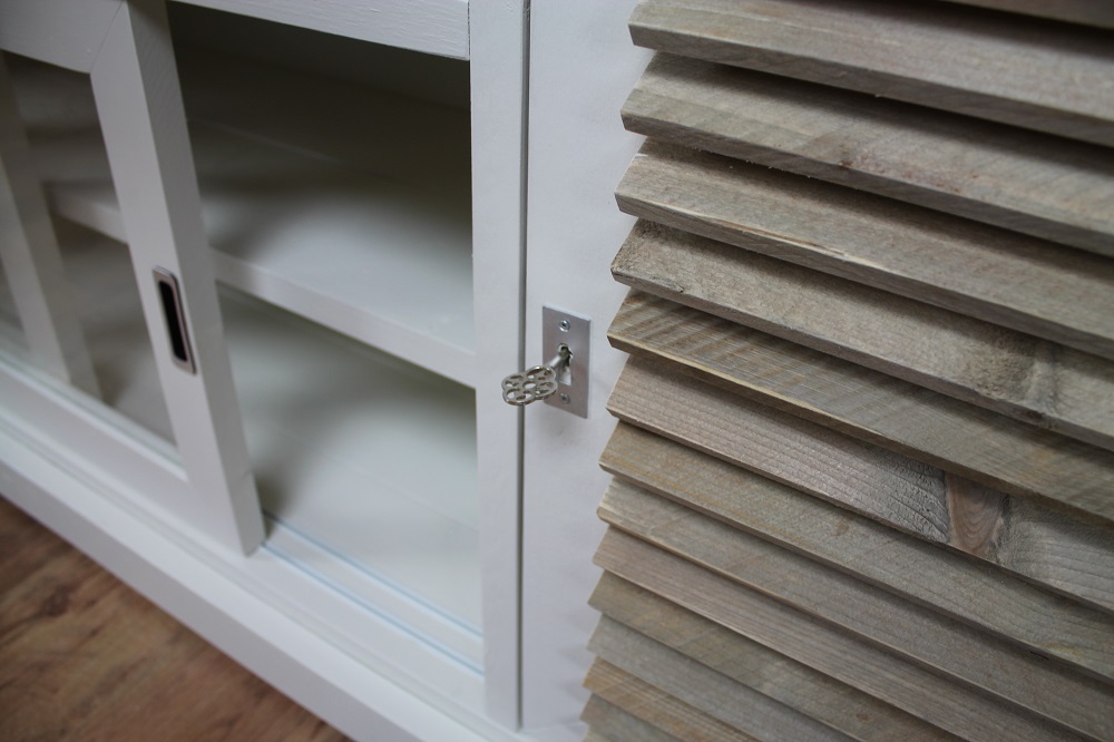 Steigerhouten Dressoirkast Meresa - Afbeelding 3