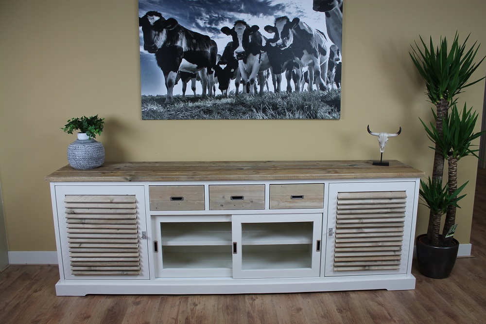 Steigerhouten Dressoirkast Meresa