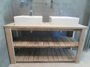 Steigerhouten Sidetable Moreno