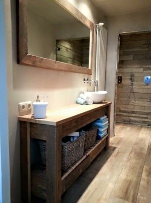 Steigerhouten Sidetable Moreno II