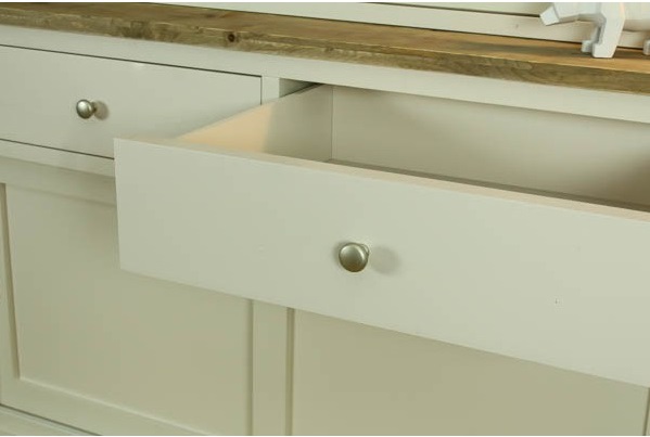 Steigerhouten Buffetkast Nicolet met Laden - Afbeelding 2