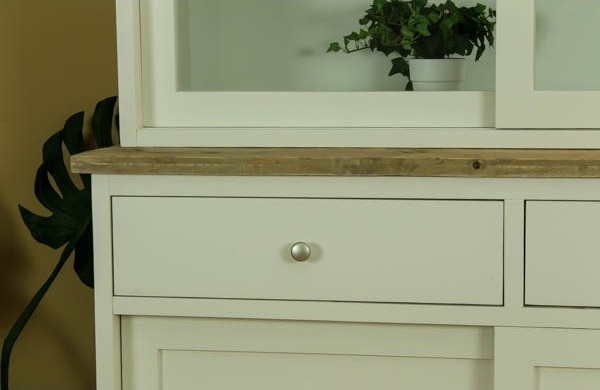 Steigerhouten Buffetkast Nicolet met Laden - Afbeelding 7