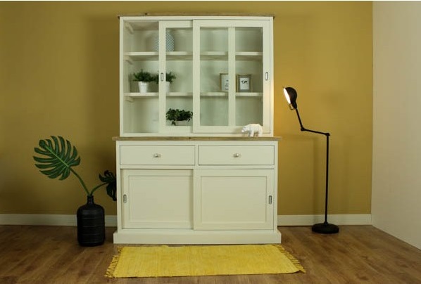 Steigerhouten Buffetkast Nicolet met Laden