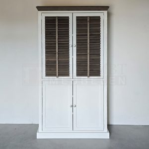 Steigerhouten Buffetkast Petrol