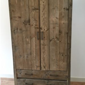 Steigerhouten Kledingkast Remco