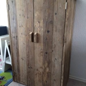 Steigerhouten Kast Ruben