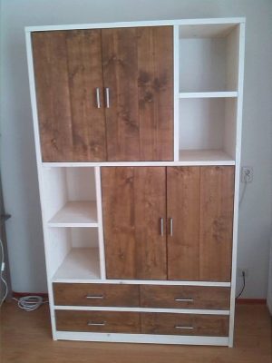 Steigerhouten Buffetkast Spijker