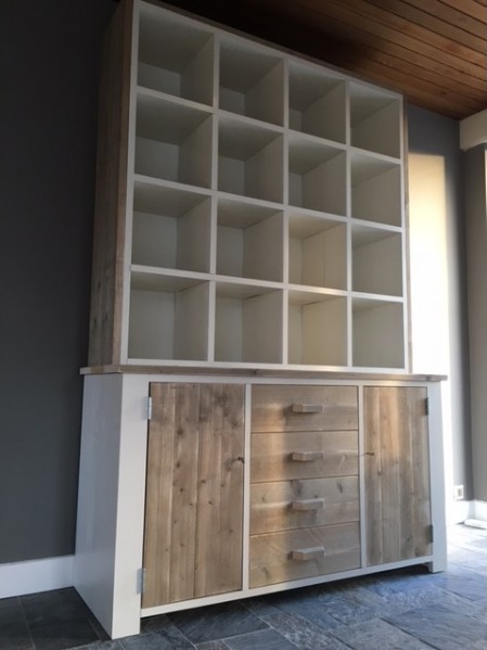 Steigerhouten Buffetkast Steffanie - Afbeelding 3