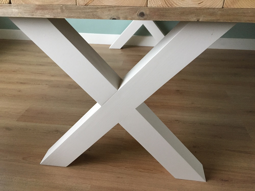 Steigerhouten tafel Alderik - Afbeelding 9