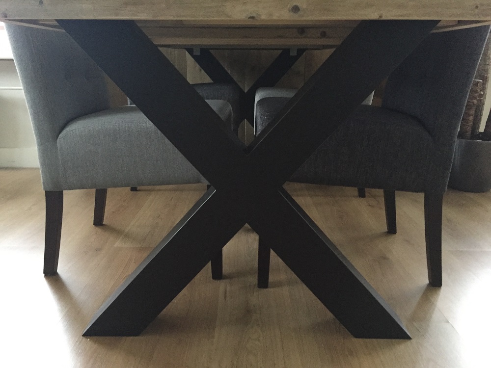 Steigerhouten tafel Alderik - Afbeelding 5